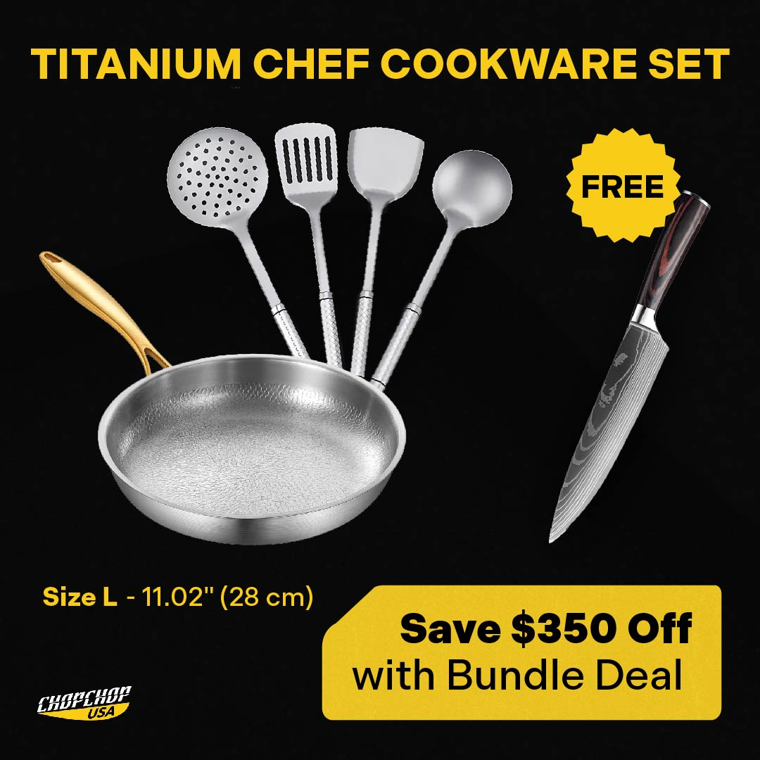 ChopChop USA Titanium Chef Cookware Set