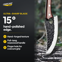 15° hand-polished ultra-sharp edge – ChopChop boning knife