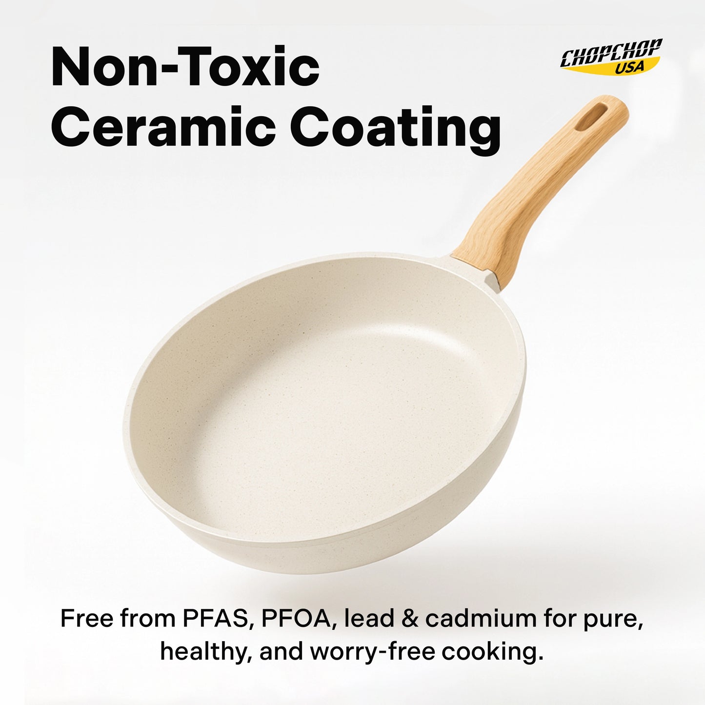 ChopChop USA Ceramic Frying Pan | Flash Sale Ends Midnight