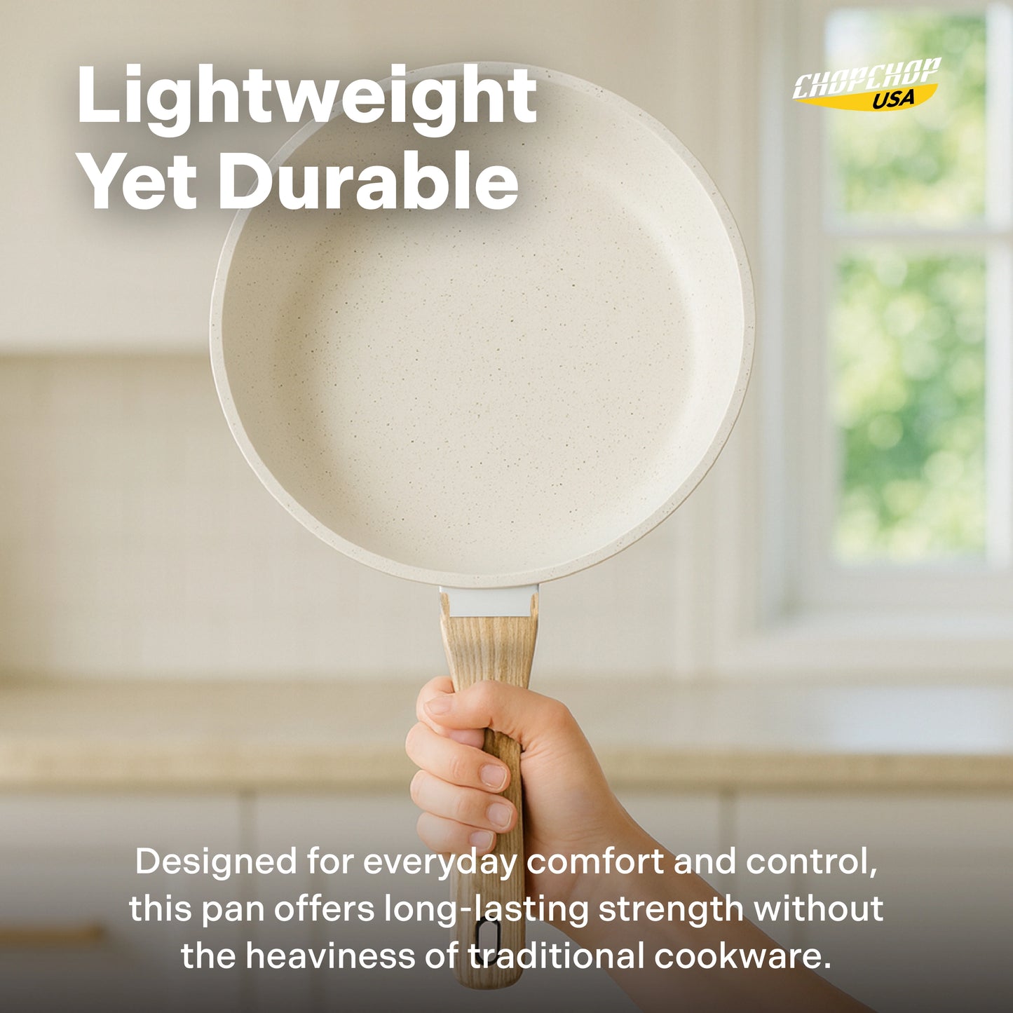ChopChop USA Ceramic Frying Pan | Flash Sale Ends Midnight
