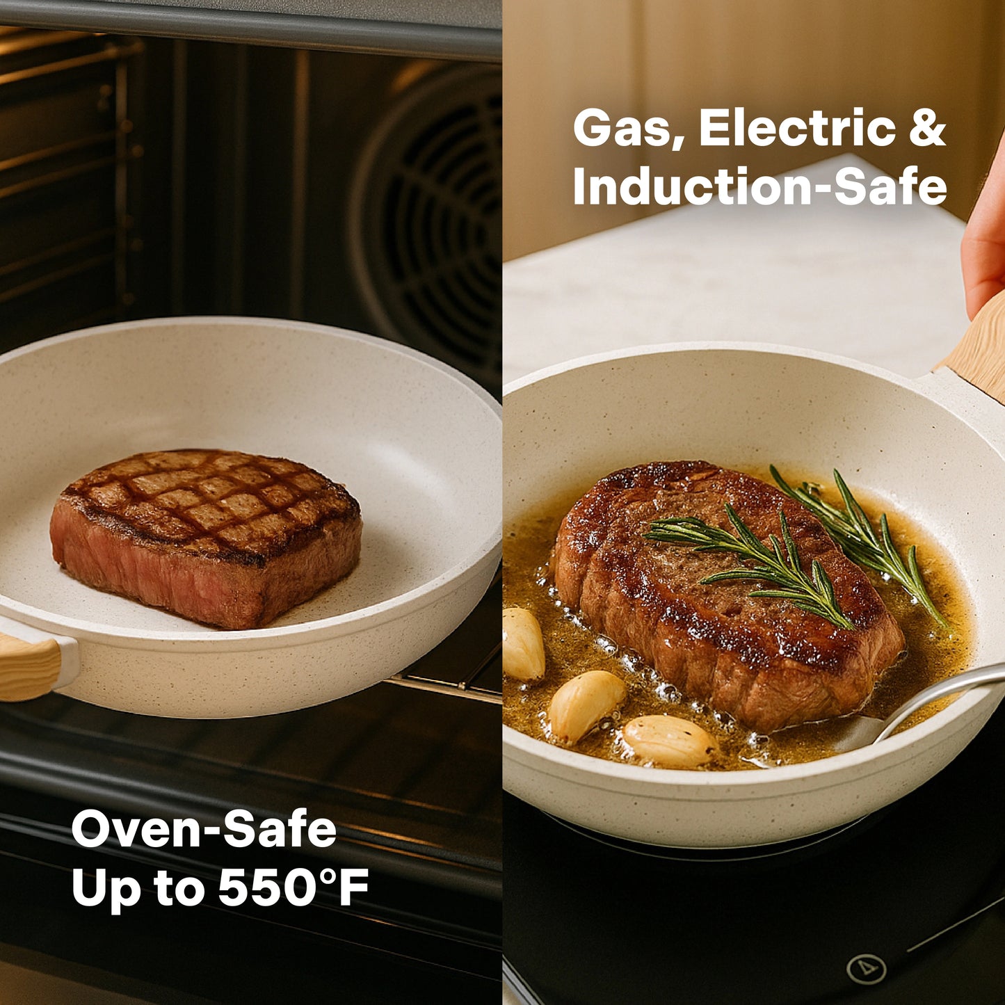 ChopChop USA Ceramic Frying Pan | Flash Sale Ends Midnight