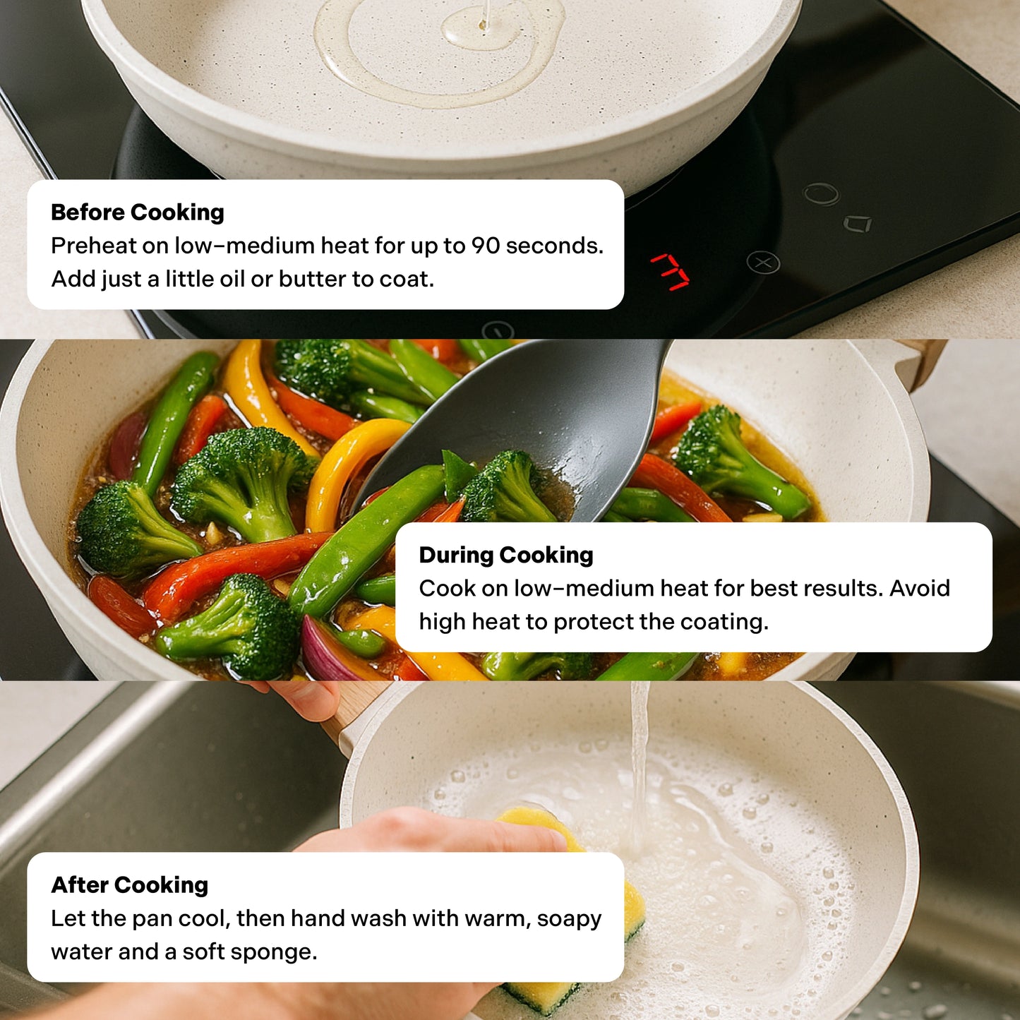 ChopChop USA Ceramic Frying Pan | Flash Sale Ends Midnight