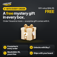 A free mystery gift in every box – free gift offer with the ChopChop double-sided titanium cutting board
