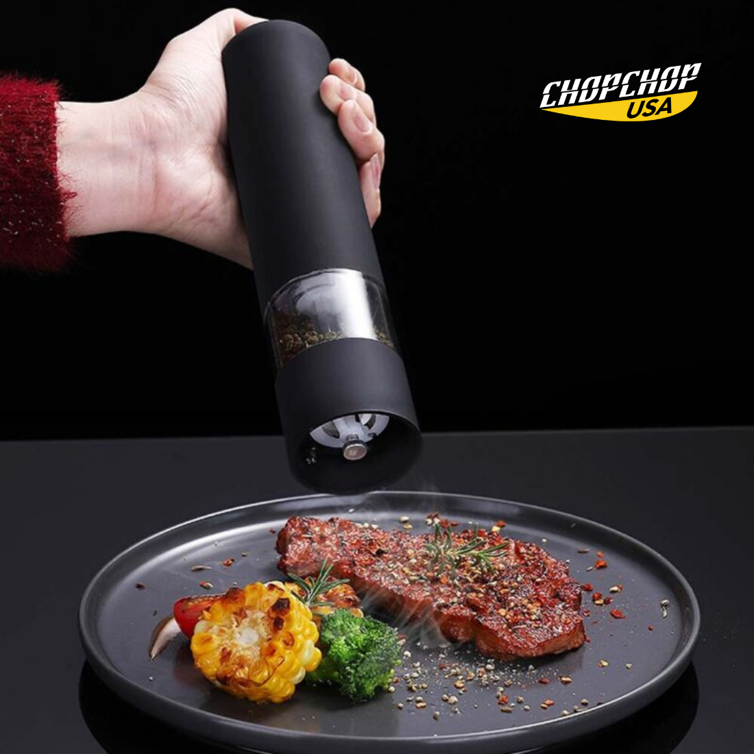 ChopChop USA Electric Salt And Pepper Grinder