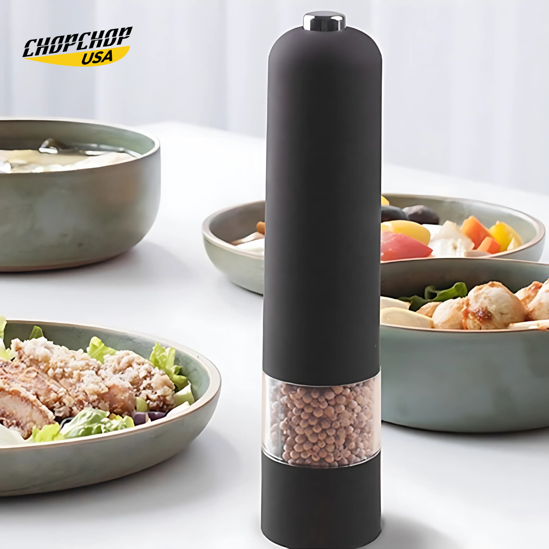 ChopChop USA Electric Salt And Pepper Grinder