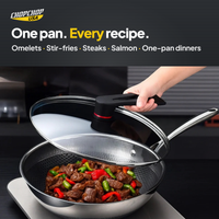 One pan. Every recipe – ChopChop hybrid nonstick frying pan