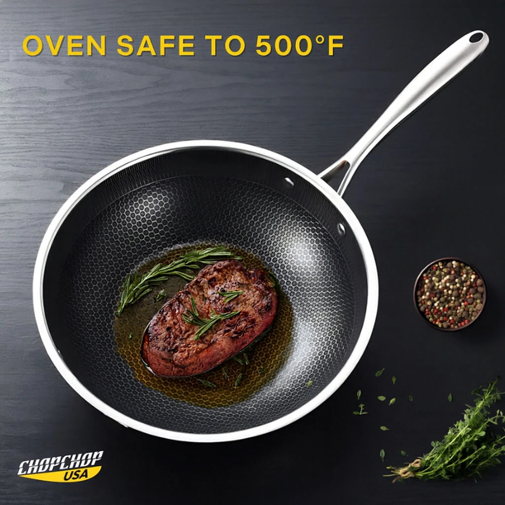 ChopChop USA Hybrid Nonstick Frying Pan | Flash Sale Ends Midnight