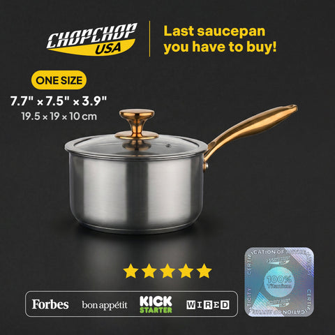 Pure Titanium Saucepan Pro