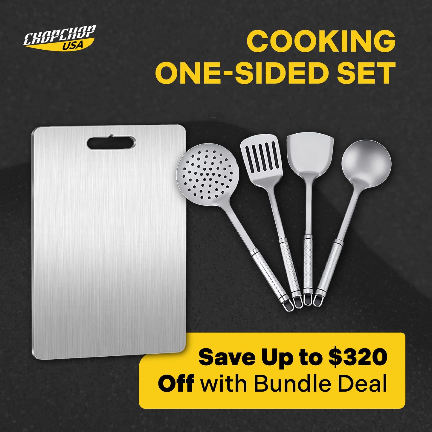 ChopChop USA Cooking One-Sided Set
