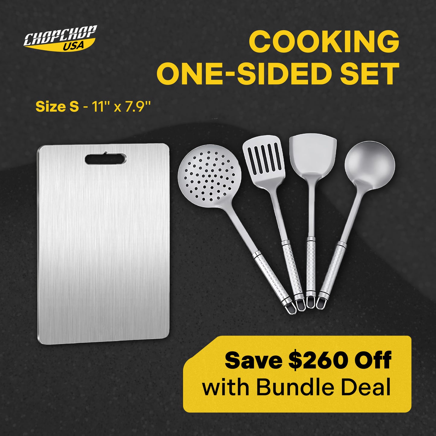 ChopChop USA Cooking One-Sided Set