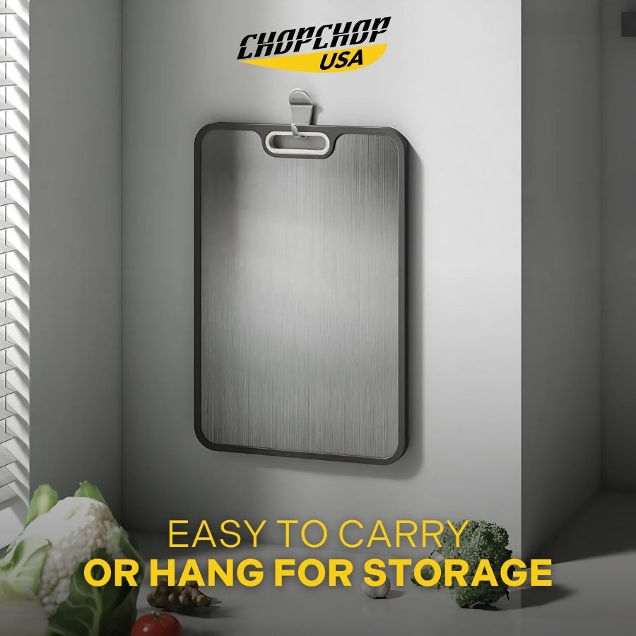 ChopChop USA Double-Sided Titanium Cutting Board