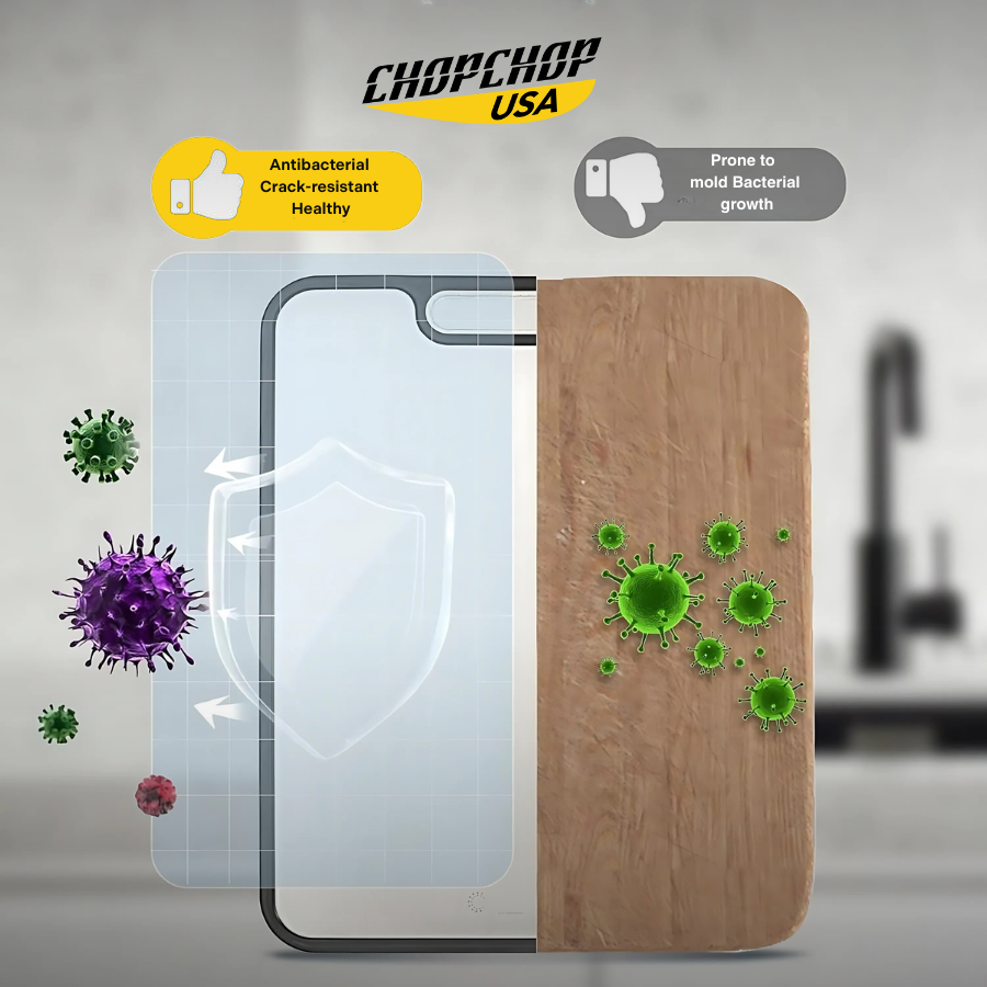ChopChop USA Double-Sided Titanium Cutting Board