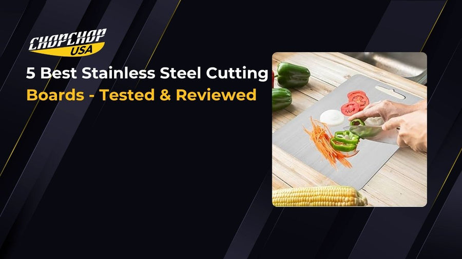 7 Best Stainless Steel Cutting Boards of 2026 - Tested & Reviewed