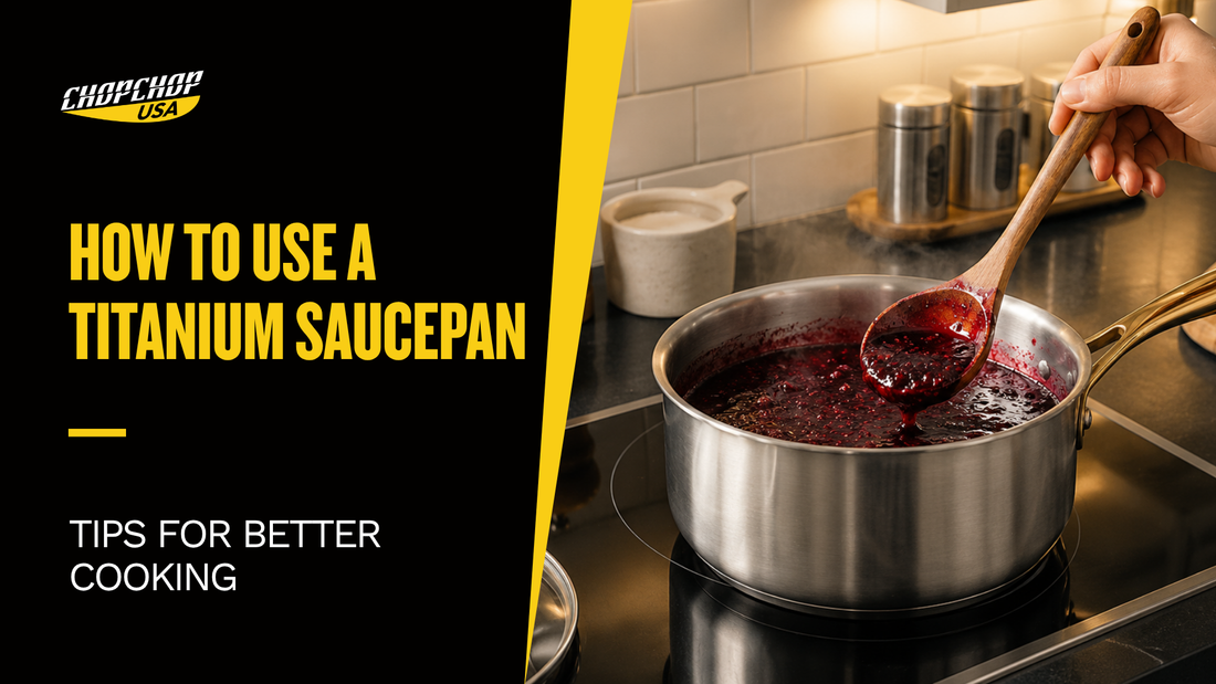 How to Use a Titanium Saucepan: Tips for Better Cooking