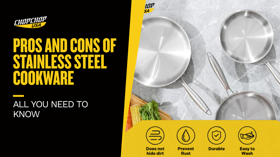 Pros and Cons of Stainless Steel Cookware