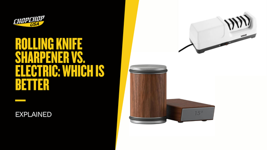 Rolling Knife Sharpener vs. Electric: Which is Better