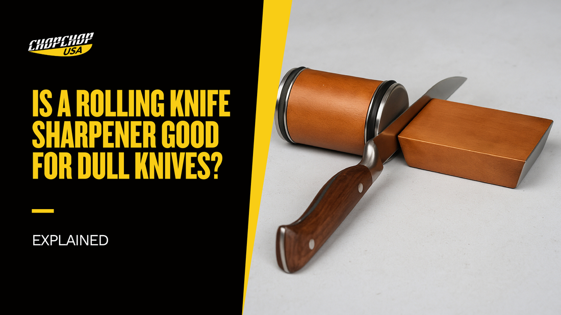 Is a Rolling Knife Sharpener Good for Dull Knives?