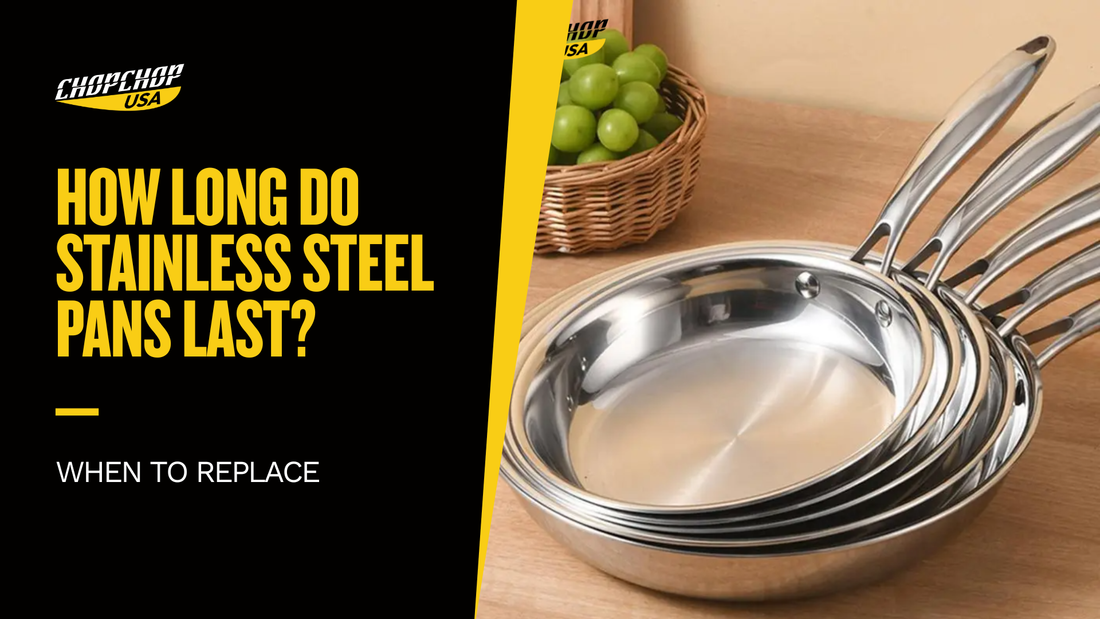 How Long Do Stainless Steel Pans Last? (When to Replace)