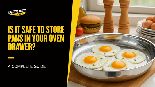 Is It Safe to Store Pans in Your Oven Drawer?