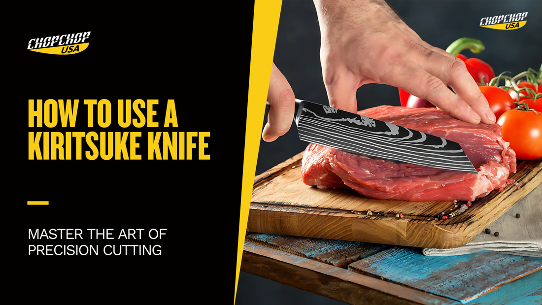 How to Use a Kiritsuke Knife – Master the Art of Precision Cutting