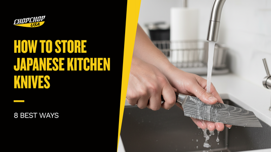 How to Store Japanese Kitchen Knives: 8 Best Ways