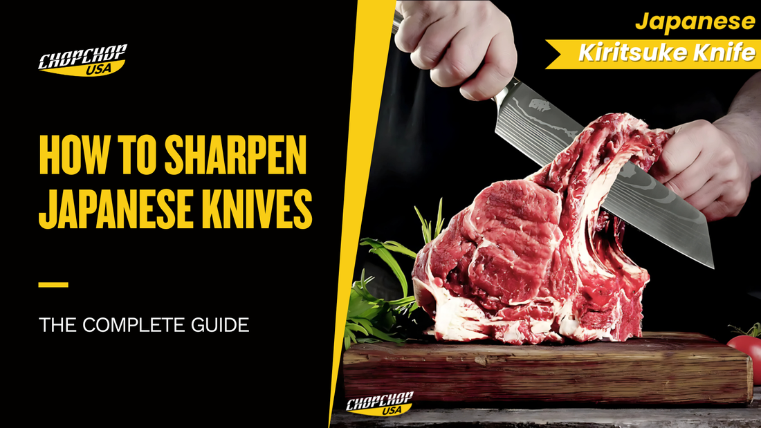 How to Sharpen Japanese Knives – The Complete Guide