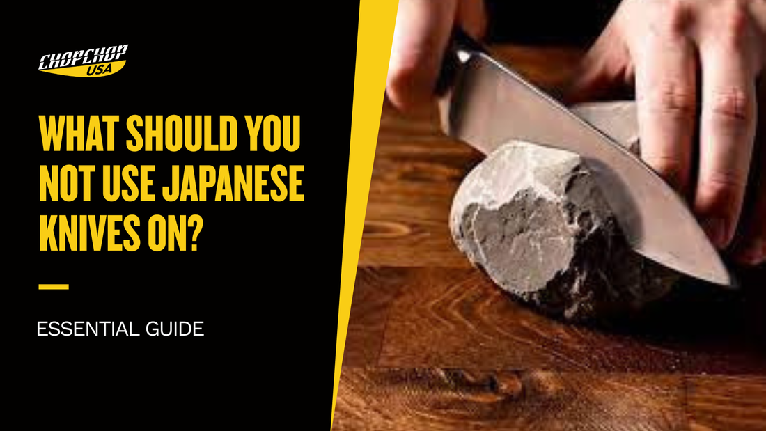 What Should You Not Use Japanese Knives On? Essential Guide