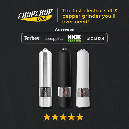 ChopChop USA Electric Salt And Pepper Grinder