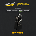 ChopChop USA  Stainless Steel Knife Block Set
