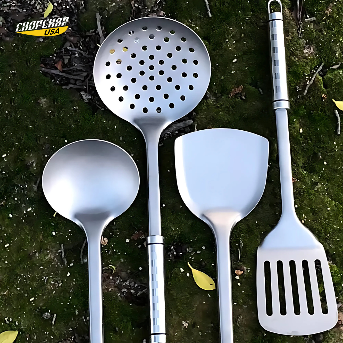 ChopChop USA 100% Pure Titanium Utensils