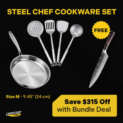 ChopChop USA Steel Chef Cookware Set