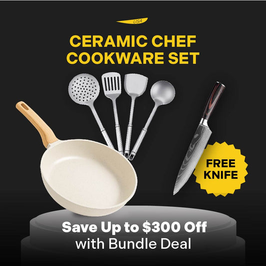 ChopChop USA Ceramic Chef Cookware Set
