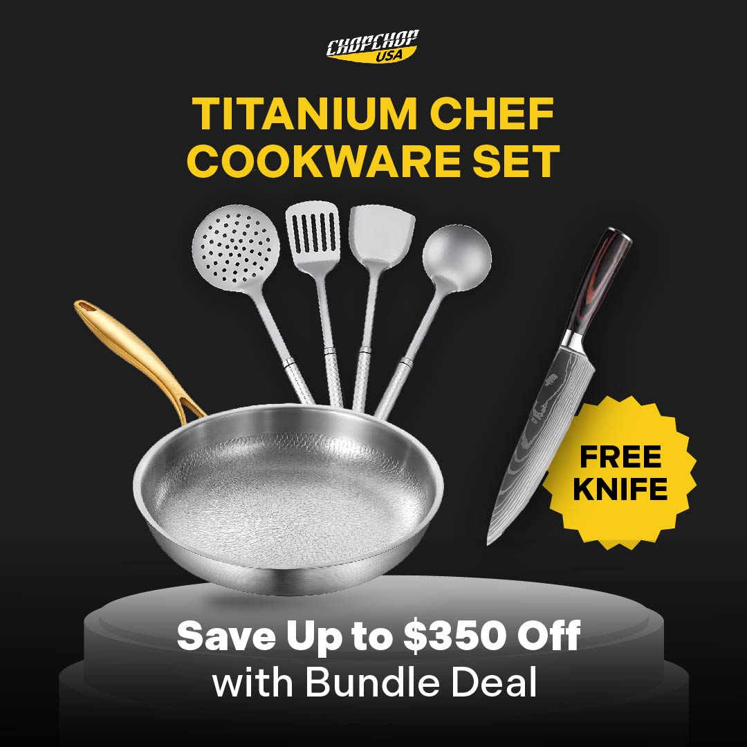 ChopChop USA Titanium Chef Cookware Set