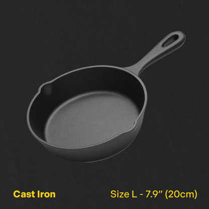 ChopChop USA Cast Iron Skillet | New Year Sale