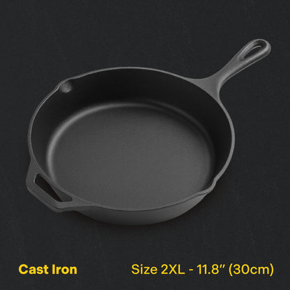 ChopChop USA Cast Iron Skillet | New Year Sale