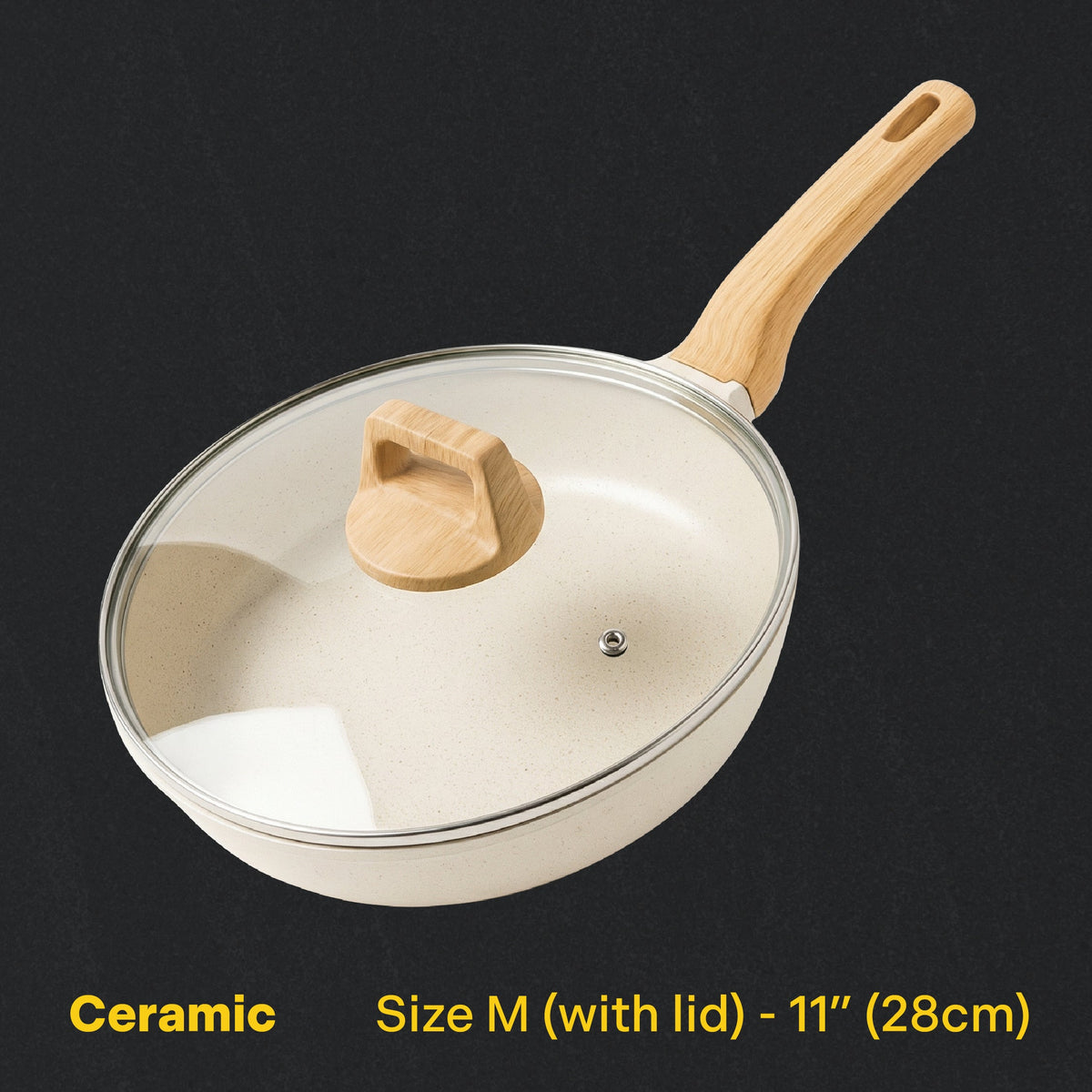 ChopChop ceramic frying pan – 11.02" (28 cm)