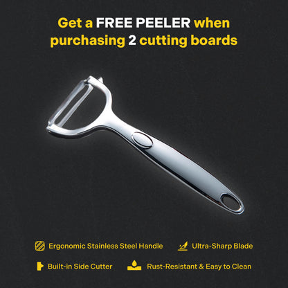 ChopChop™ USA Stainless Steel Cutting Board | Black Friday Sale