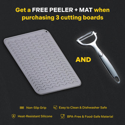 ChopChop™ USA Stainless Steel Cutting Board | Black Friday Sale