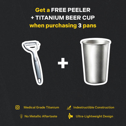 ChopChop USA Cast Iron Skillet | New Year Sale