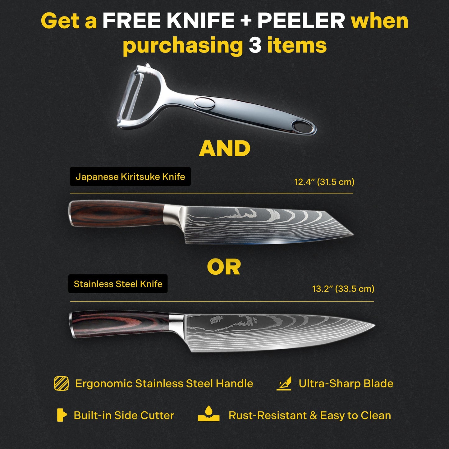 ChopChop USA 100% Pure Titanium Utensils