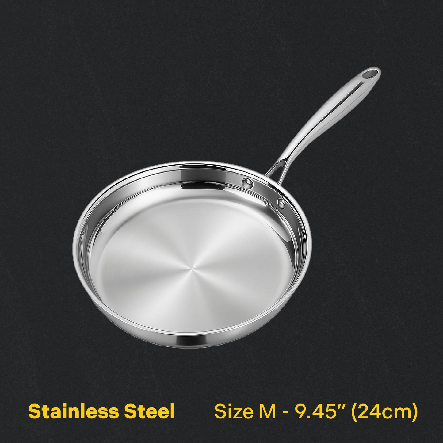 ChopChop USA Premium Stainless Steel Frying Pan | New Year Sale