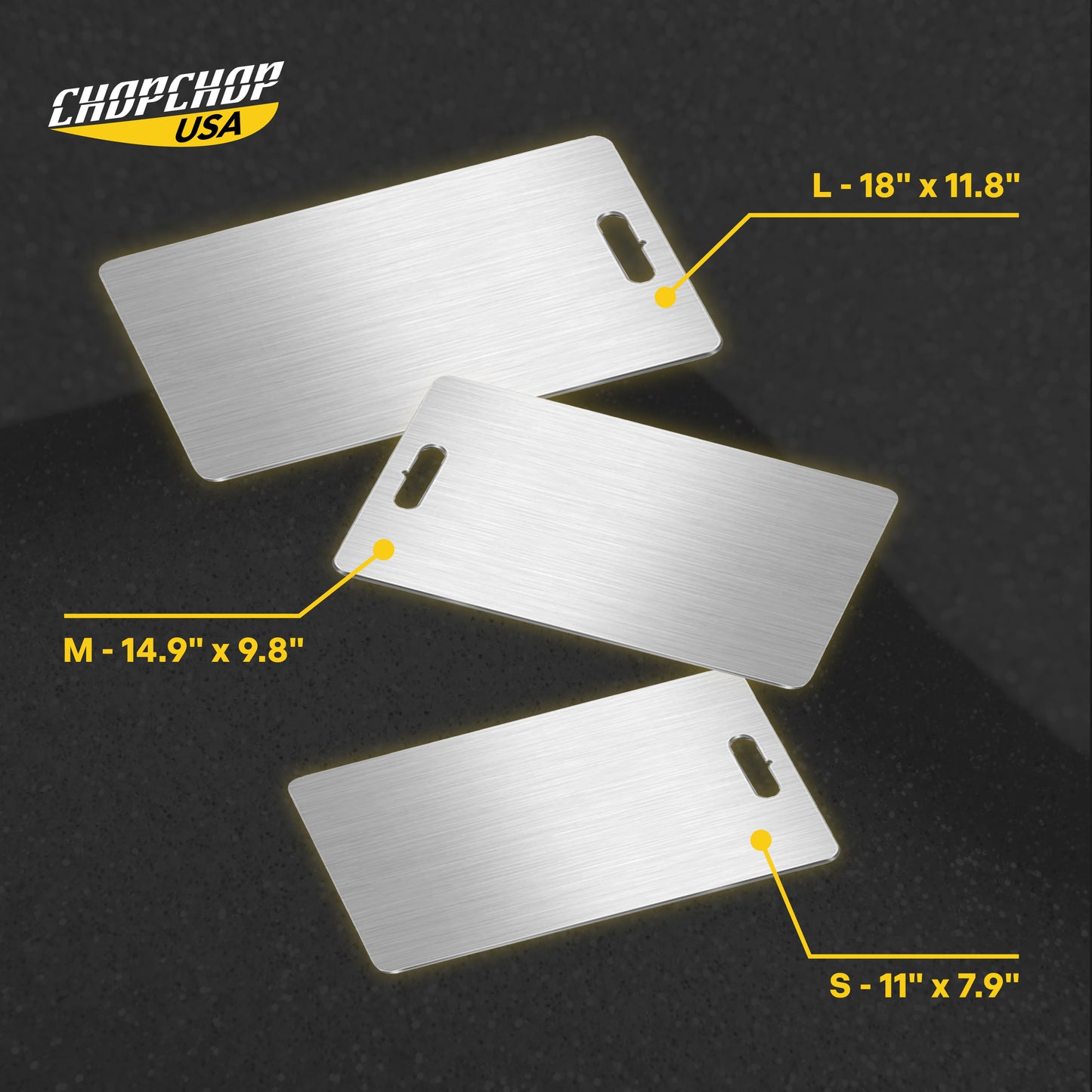 ChopChop™ USA Titanium Pro Cutting Board