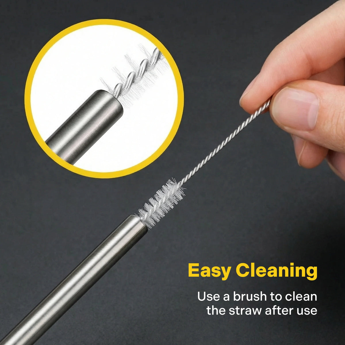 Chock Straw ChopChop USA Titanium Straw
