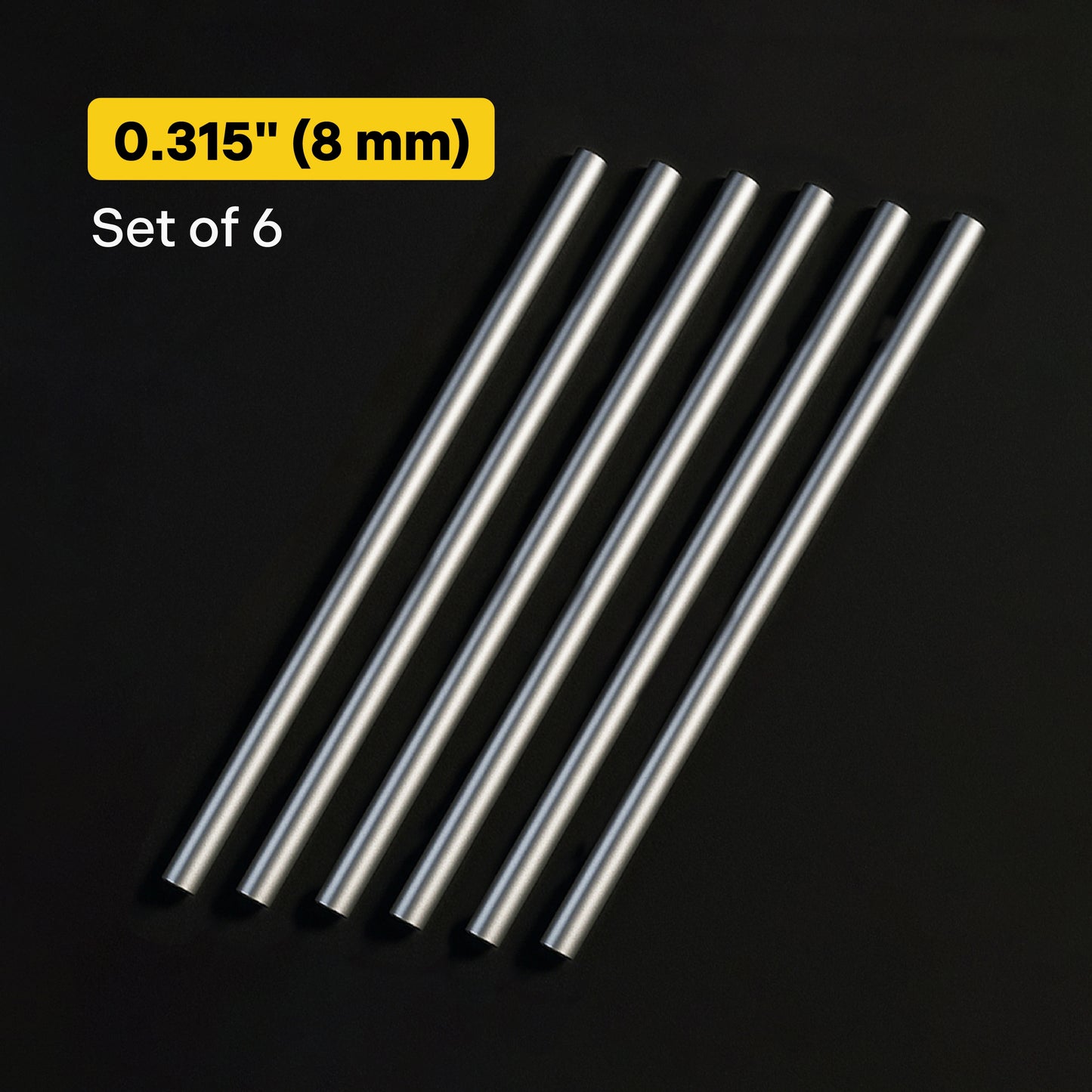 ChopChop USA 100% Pure Titanium Straw - Black Friday Sale