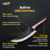 Built for daily butchery – ChopChop boning knife