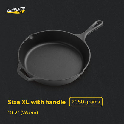 ChopChop USA Cast Iron Skillet | Black Friday Sale