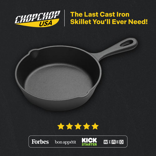 ChopChop USA Cast Iron Skillet