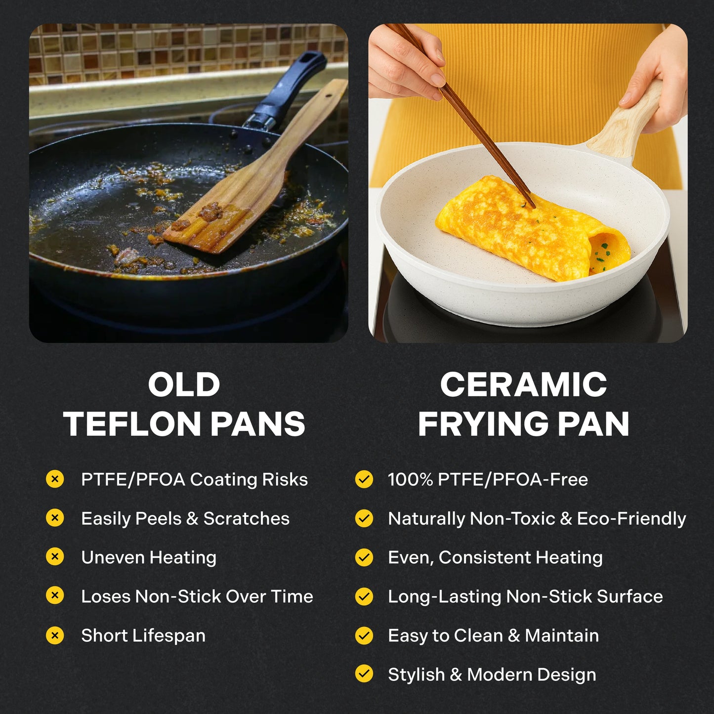 ChopChop USA Ceramic Chef Cookware Set