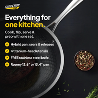 Everything for one kitchen – ChopChop hybrid chef cookware set