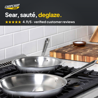 Sear, sauté, deglaze – ChopChop steel chef cookware set